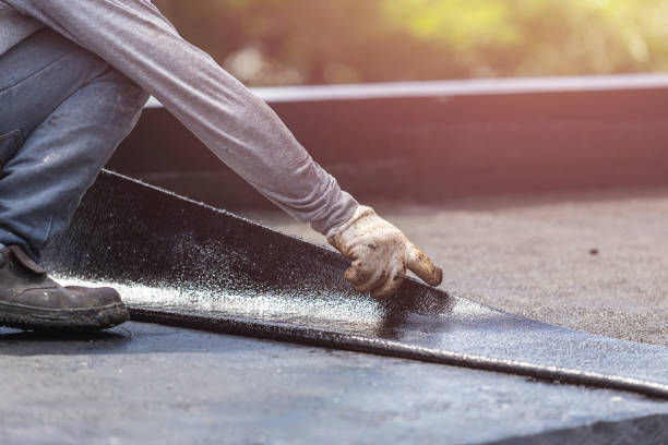 Professional Basement Waterproofing technician working in Bremen, OH